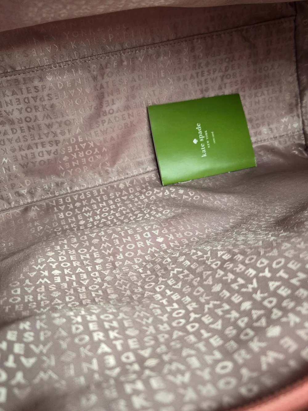 kate spade Pink Leather Tote Bag